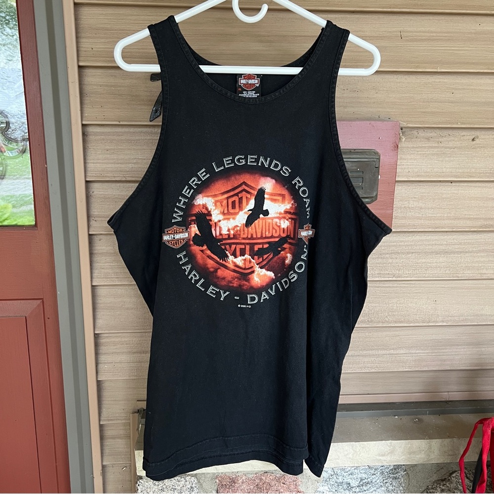 Vintage Harley Davidson Tank Top Where Legends Roam 2020 XL San Diego CA